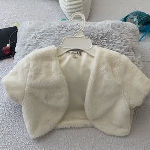 White Dress Cardigan